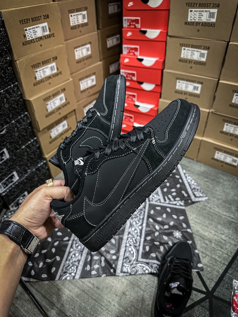 Giày Nike Sb Jordan Low Travis Scott Phantom Extragment Black Like Auth