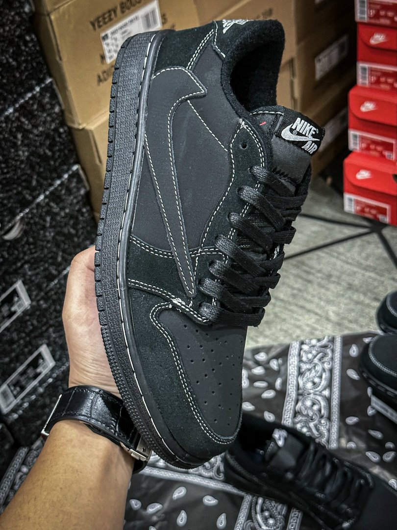 Giày Nike Sb Jordan Low Travis Scott Phantom Extragment Black Like Auth