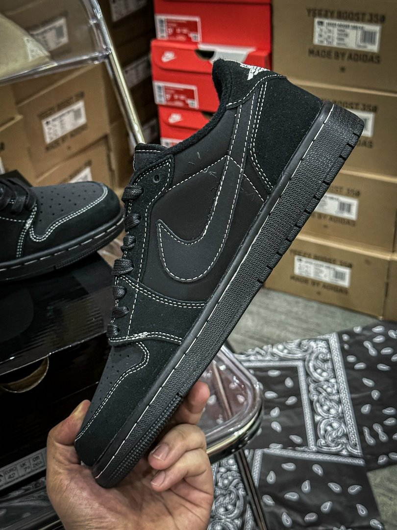 Giày Nike Sb Jordan Low Travis Scott Phantom Extragment Black Like Auth