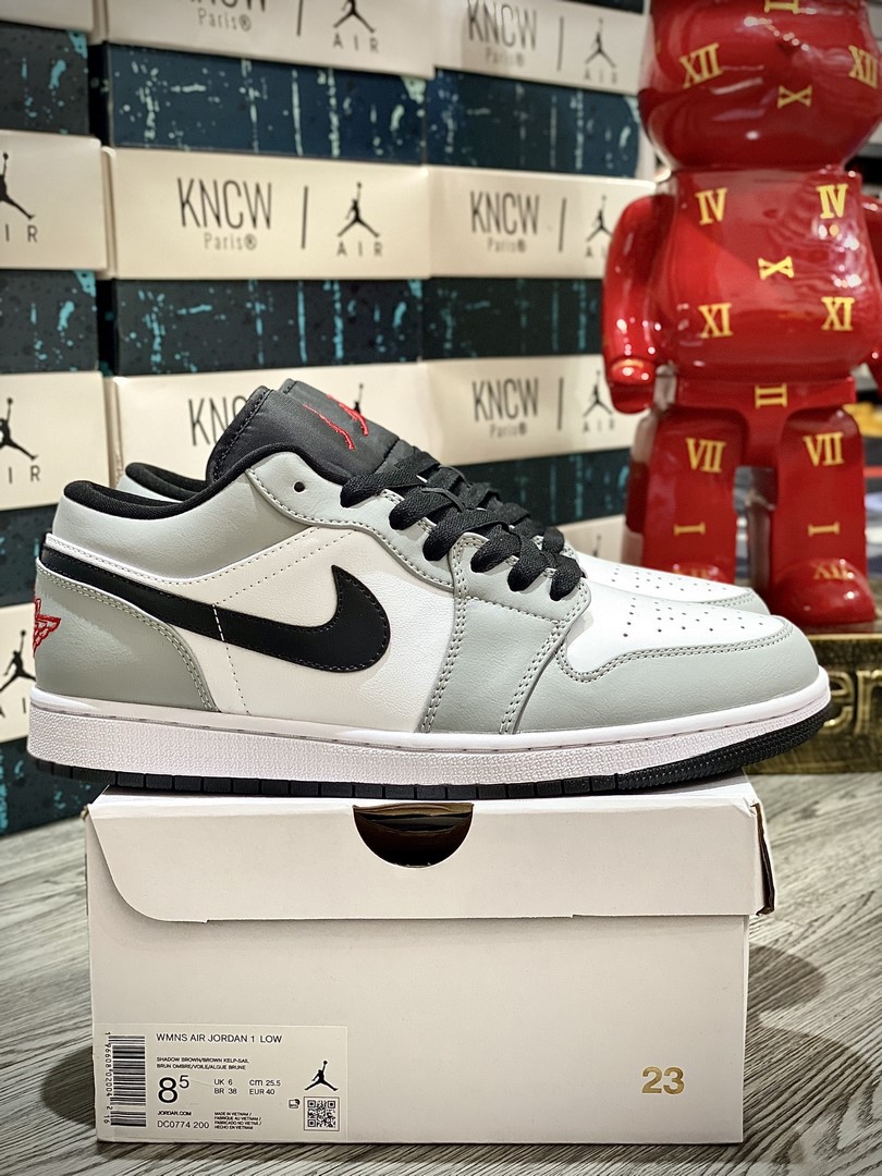 Giày Nike Air Jordan 1 Low Smoke Grey Like Auth