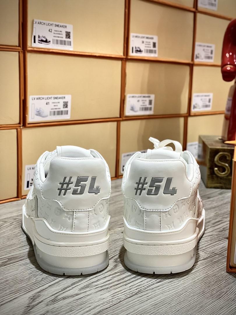 Giày Louis Vuition Trainer Trắng Best Quality
