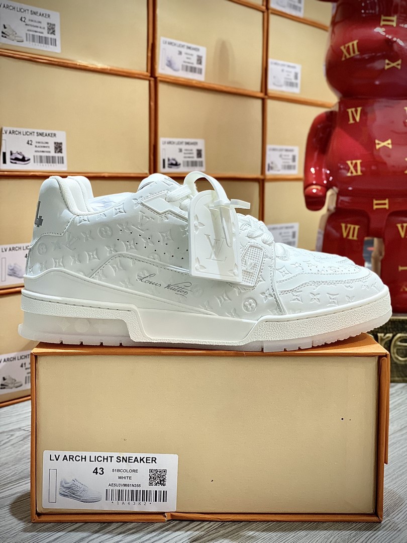 Giày Louis Vuition Trainer Trắng Best Quality