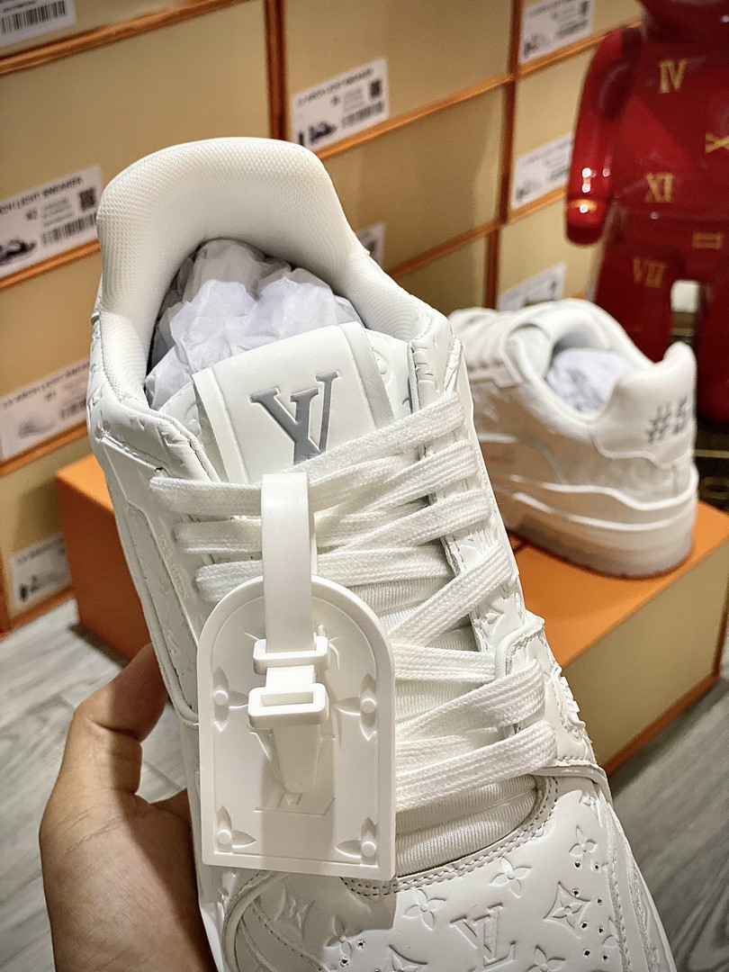 Giày Louis Vuition Trainer Trắng Best Quality
