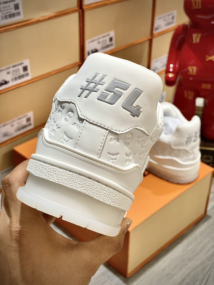 Giày Louis Vuition Trainer Trắng Best Quality
