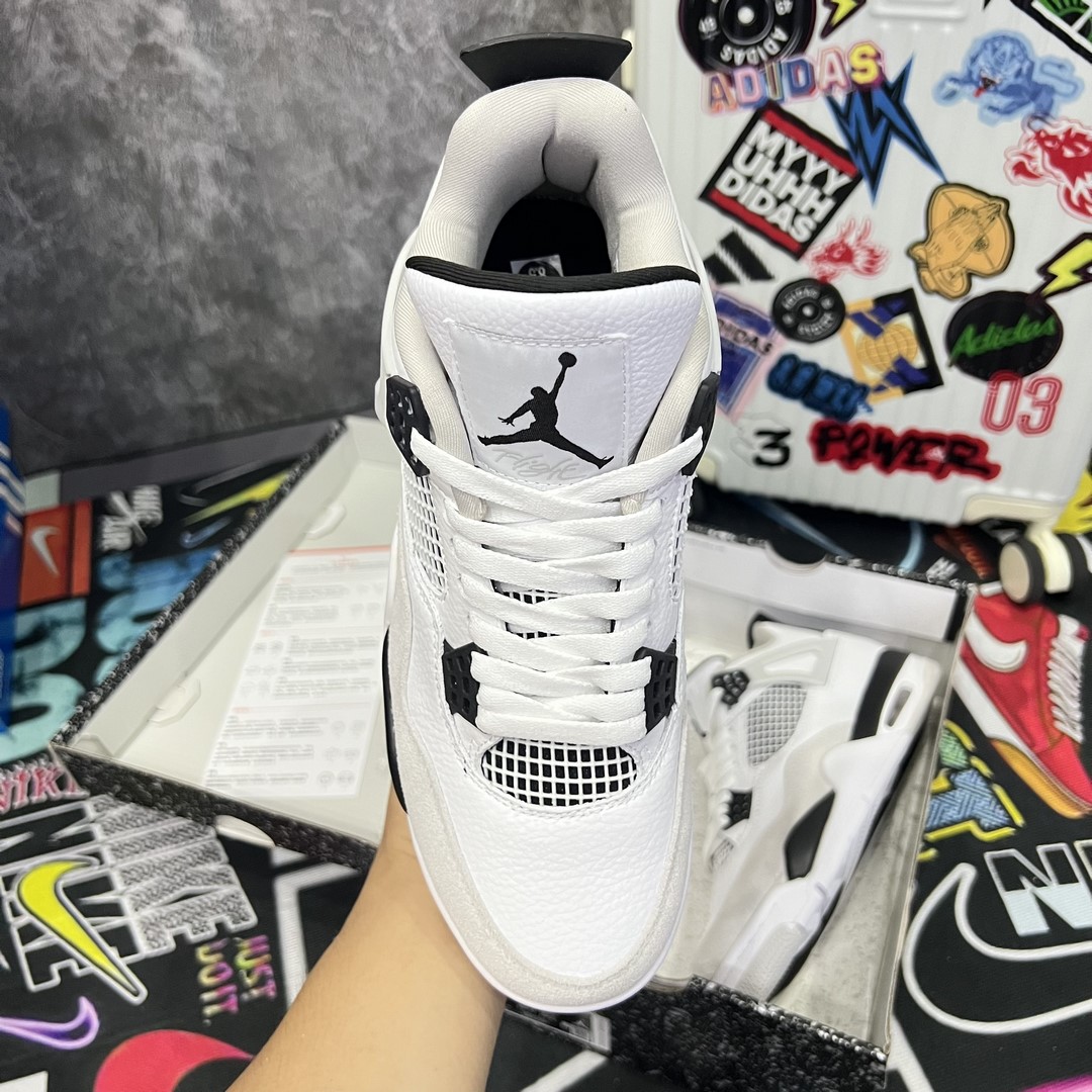 Giày Nike Air Jordan 4 Retro Military- Best Quality