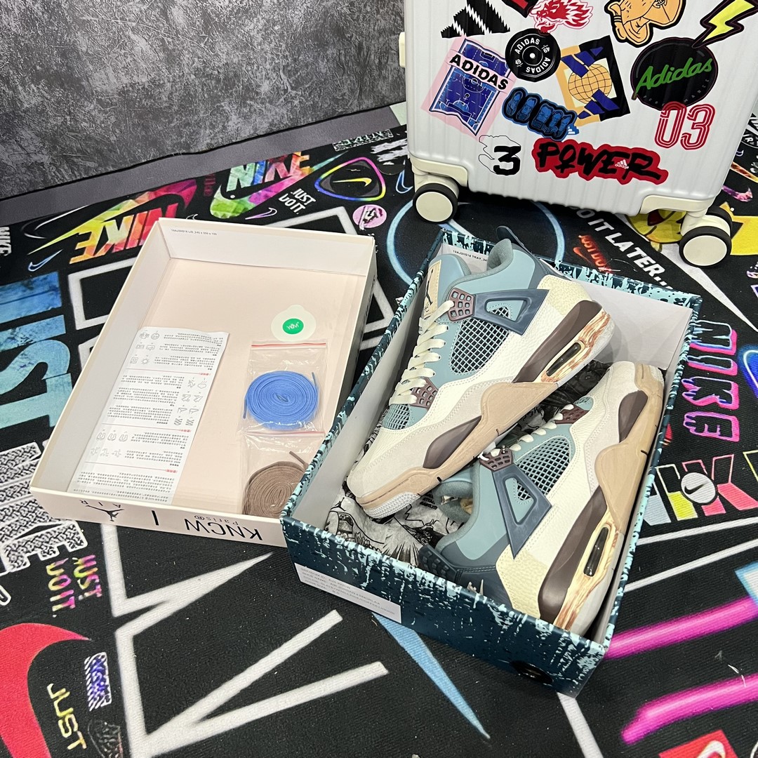 Giày Nike Air Jordan 4 Snorlax Custom - Best Quality
