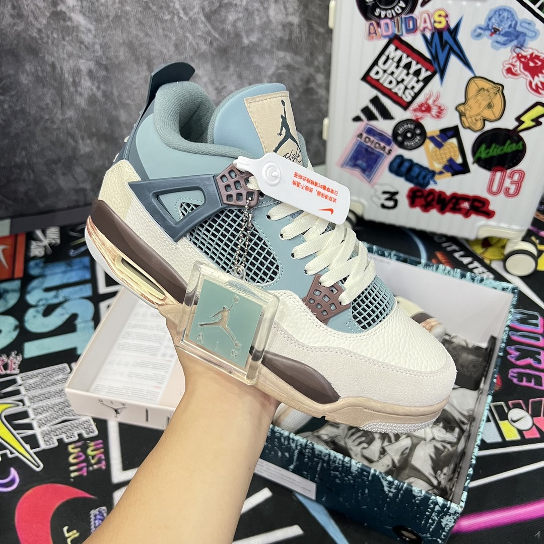 Giày Nike Air Jordan 4 Snorlax Custom - Best Quality