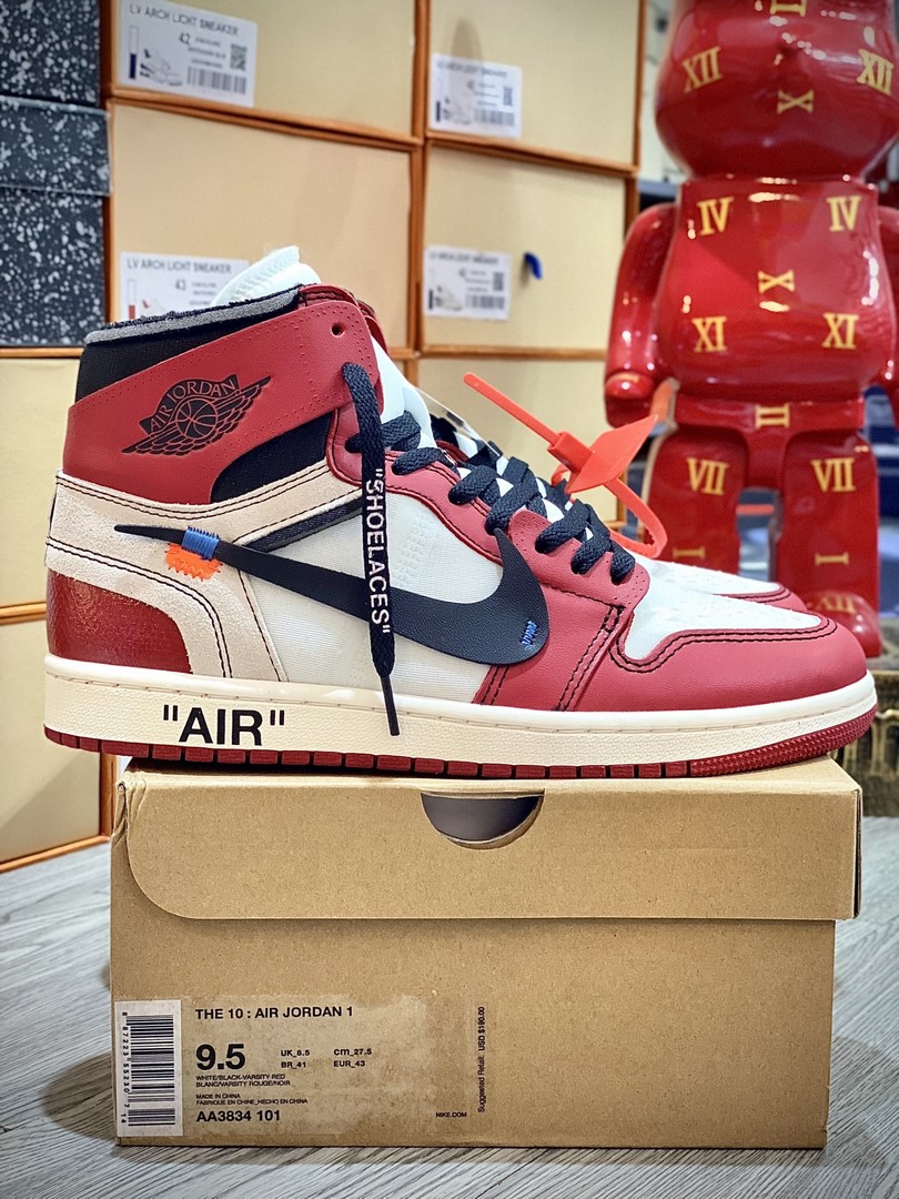 Giày Nike Air Jordan 1 High Off White Best Quality