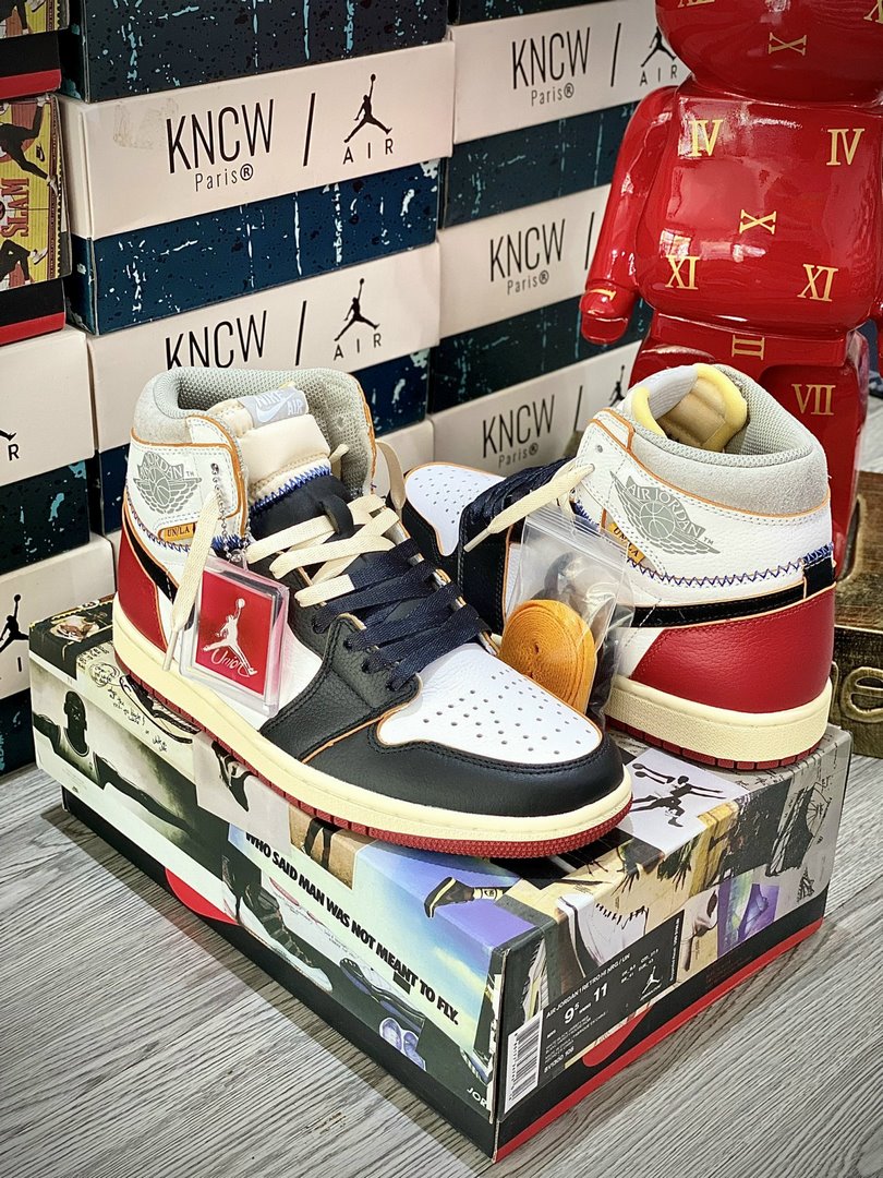 Giày Nike Air Jordan 1 Retro High Union Los Angeles Black Toe Best Quality