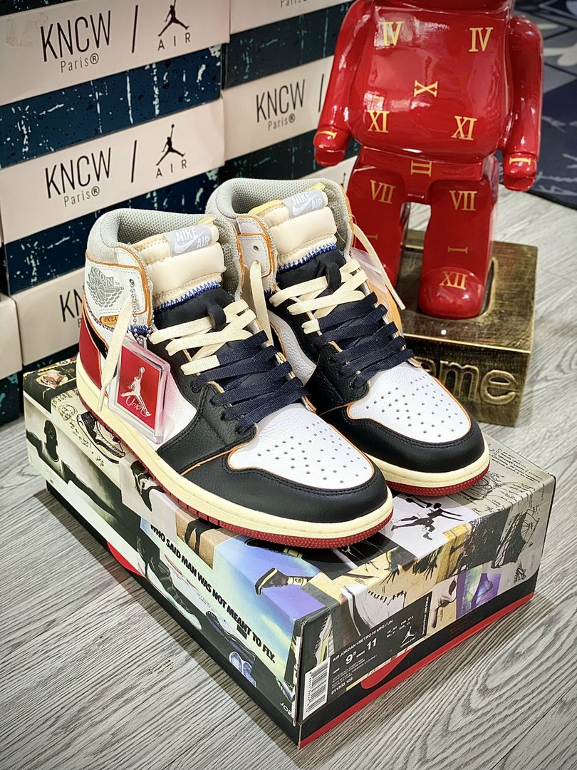 Giày Nike Air Jordan 1 Retro High Union Los Angeles Black Toe Best Quality
