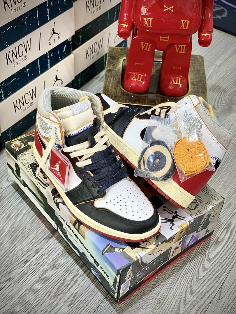 Giày Nike Air Jordan 1 Retro High Union Los Angeles Black Toe Best Quality