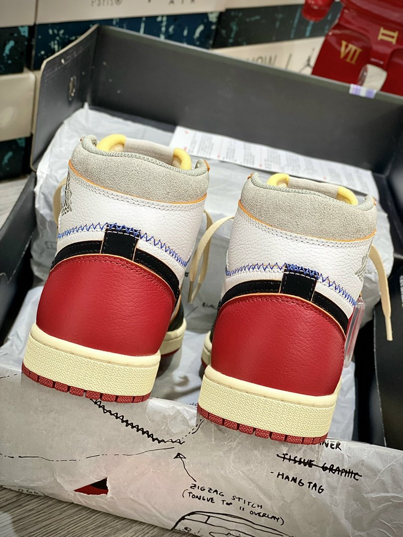 Giày Nike Air Jordan 1 Retro High Union Los Angeles Black Toe Best Quality