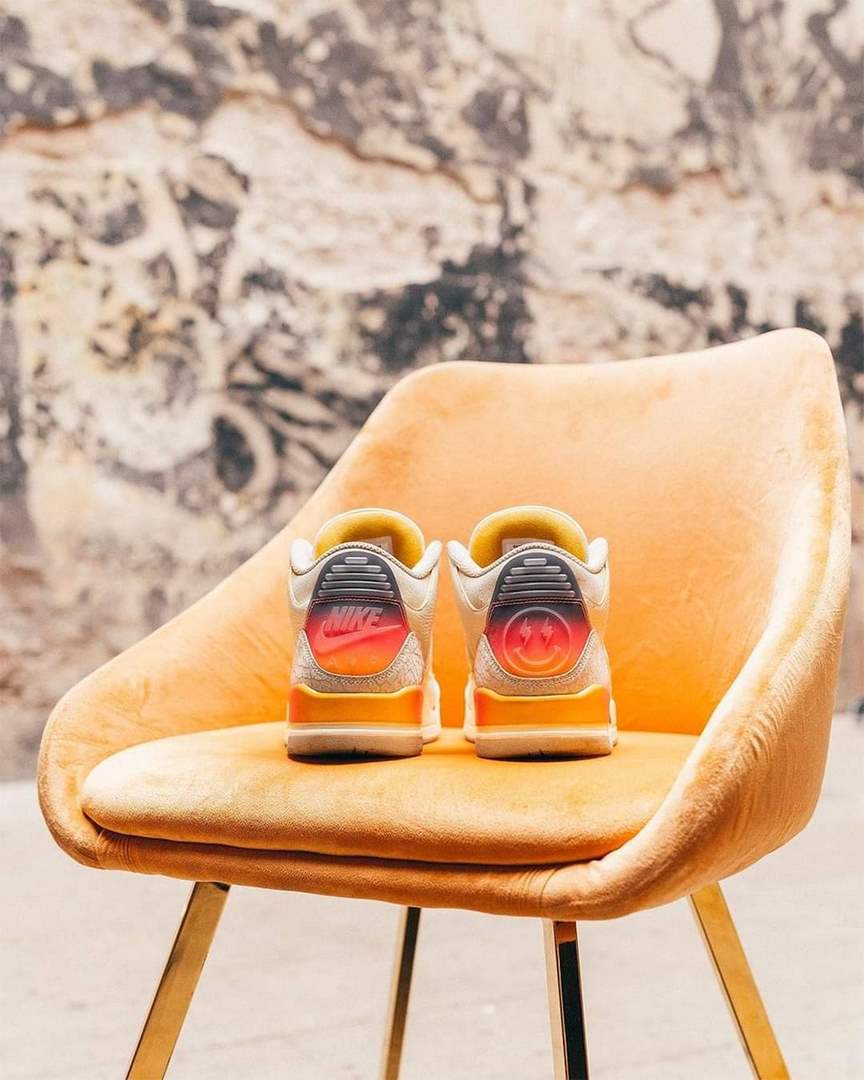 Giày Nike Jordan 3 Balvin - “Medellín Sunset” Best Quality