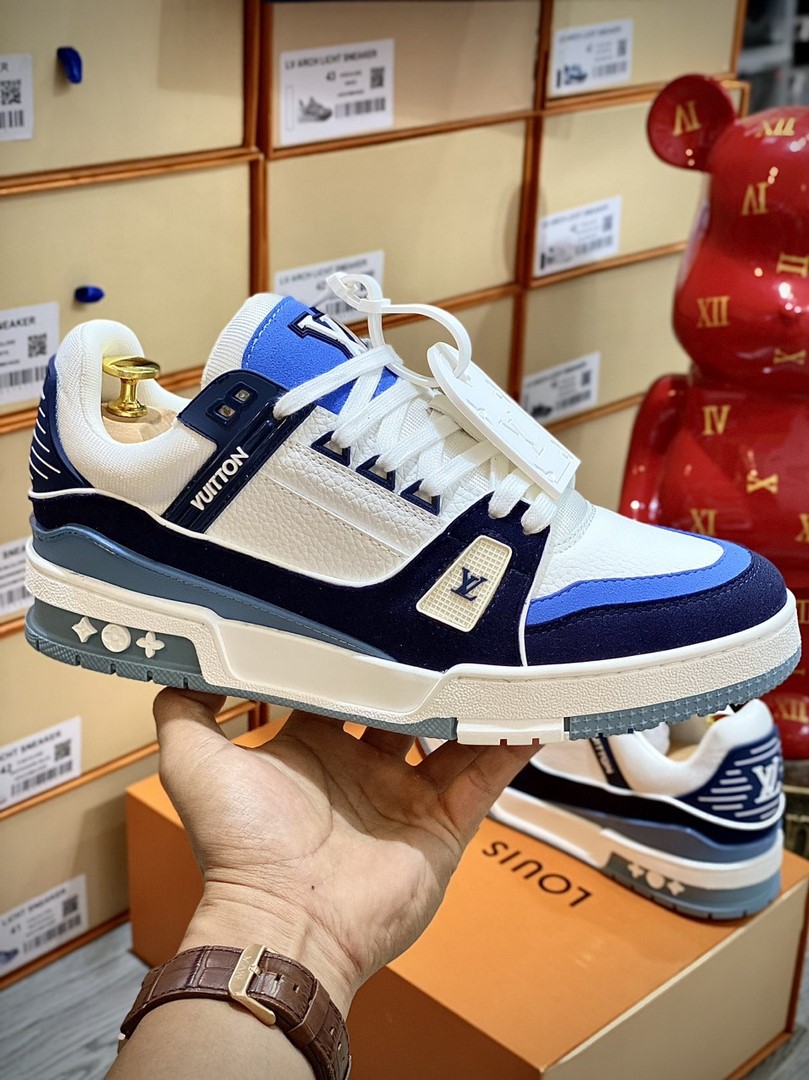 Giày Louis Vuition Trainer White Best Quality