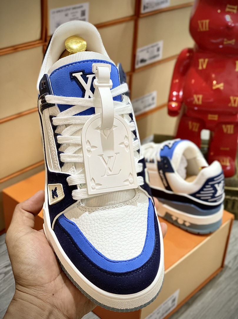 Giày Louis Vuition Trainer White Best Quality
