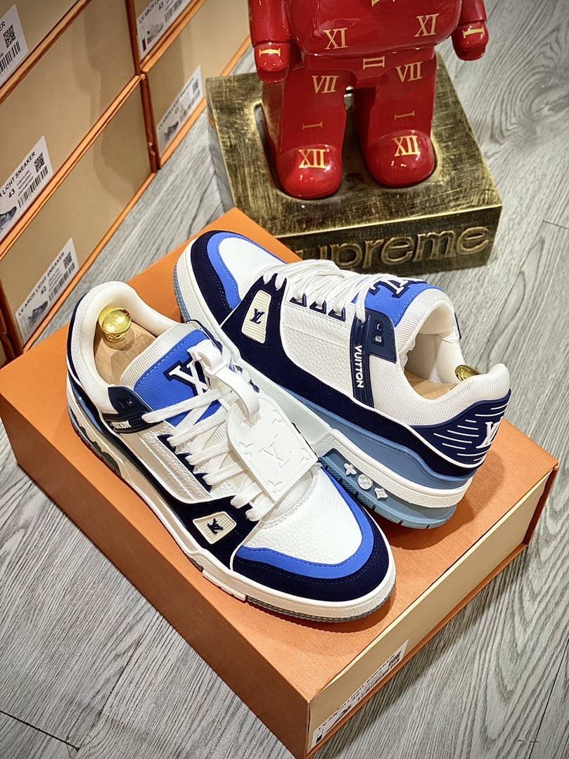Giày Louis Vuition Trainer White Best Quality