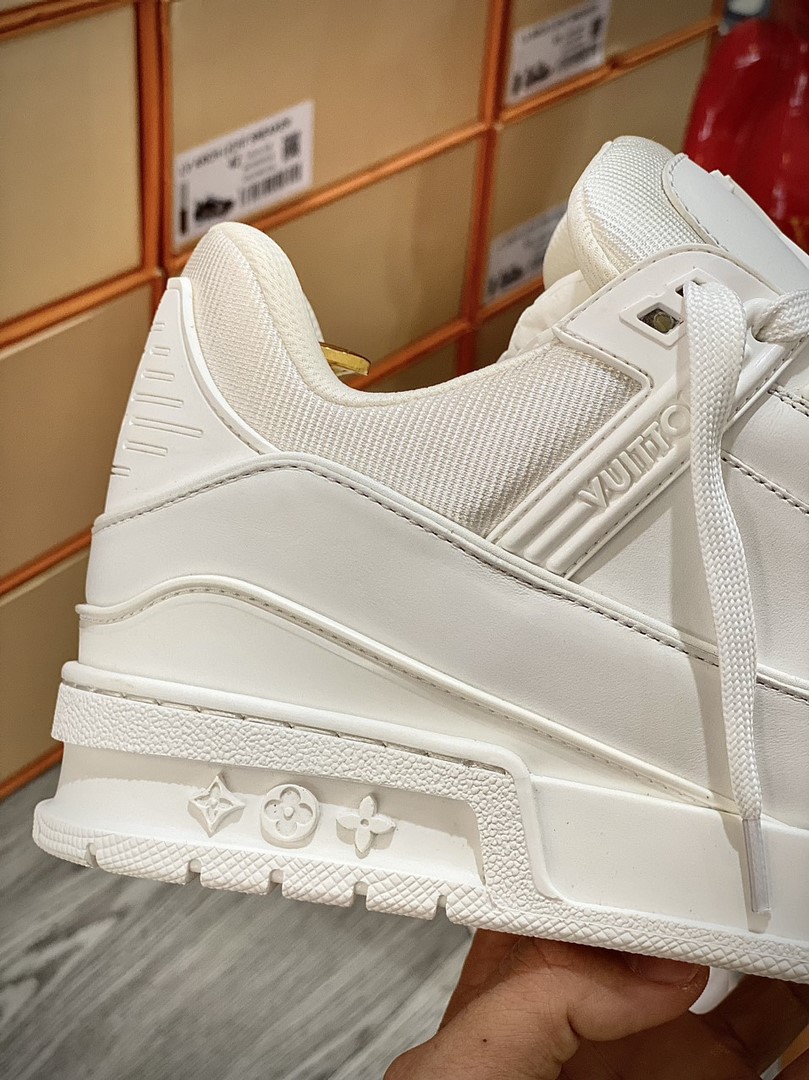 Giày Louis Vuitton Lv Trainer Full White Like Auth