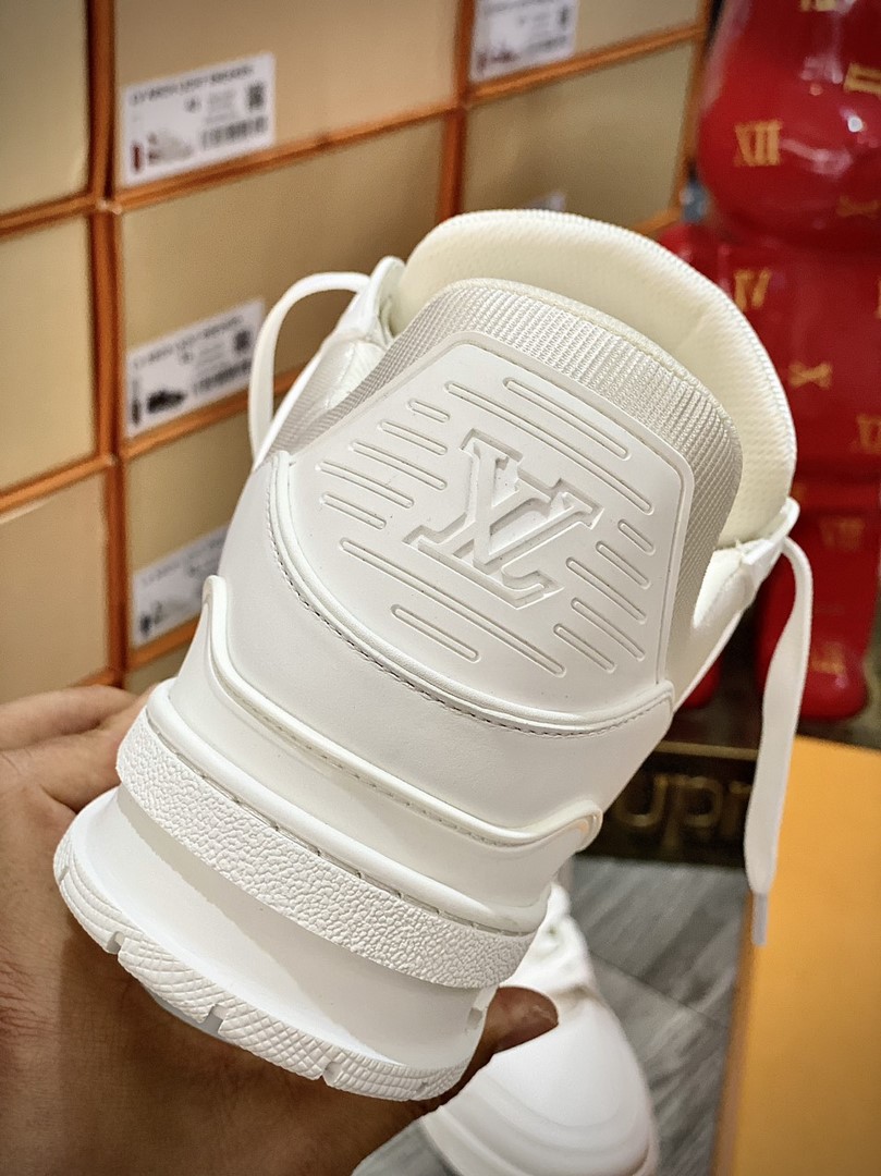 Giày Louis Vuitton Lv Trainer Full White Like Auth