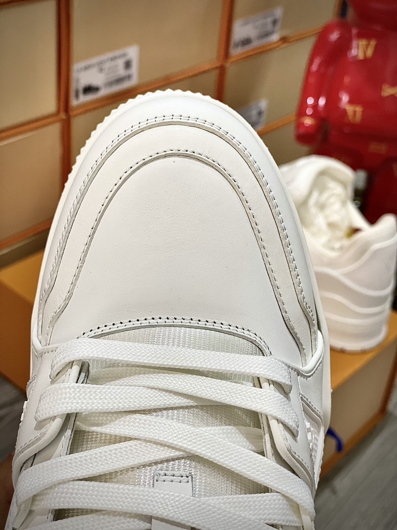 Giày Louis Vuitton Lv Trainer Full White Like Auth