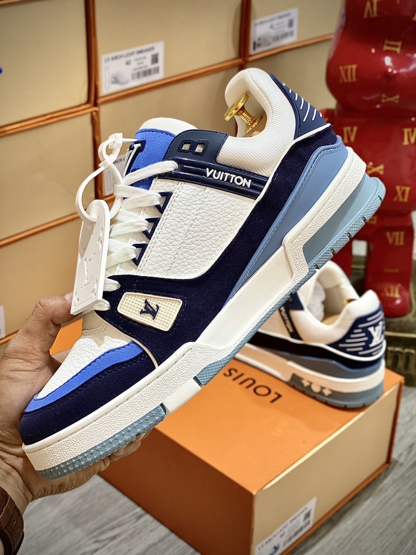Giày Louis Vuition Trainer White Best Quality