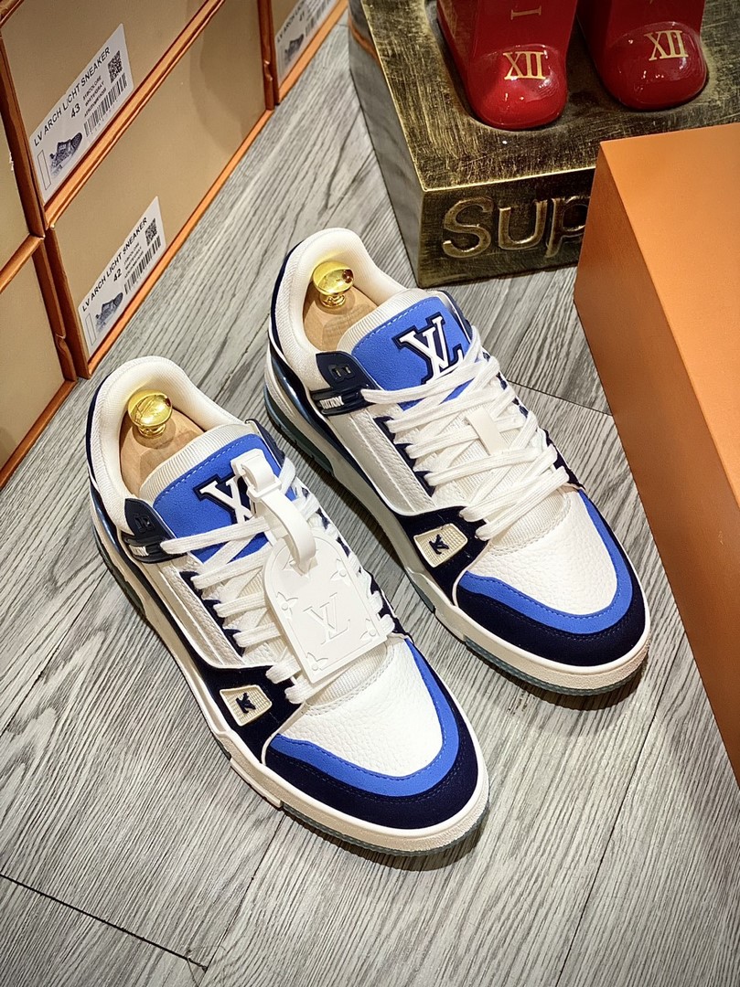 Giày Louis Vuition Trainer White Best Quality