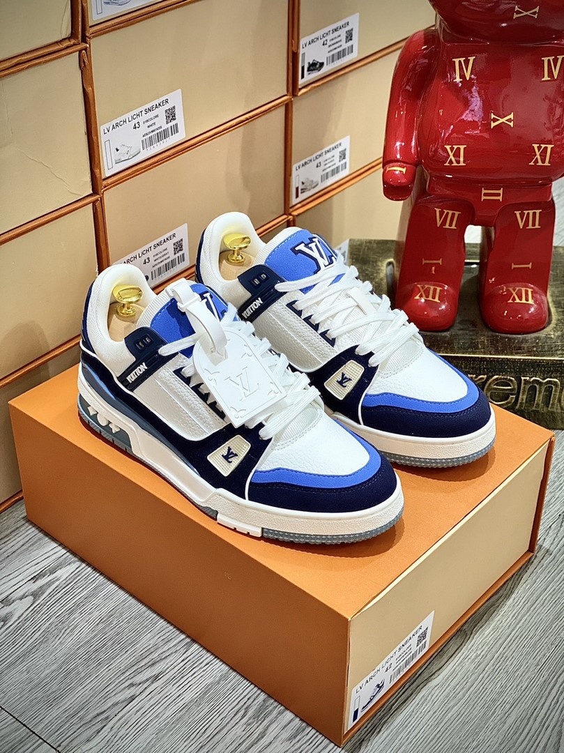 Giày Louis Vuition Trainer White Best Quality