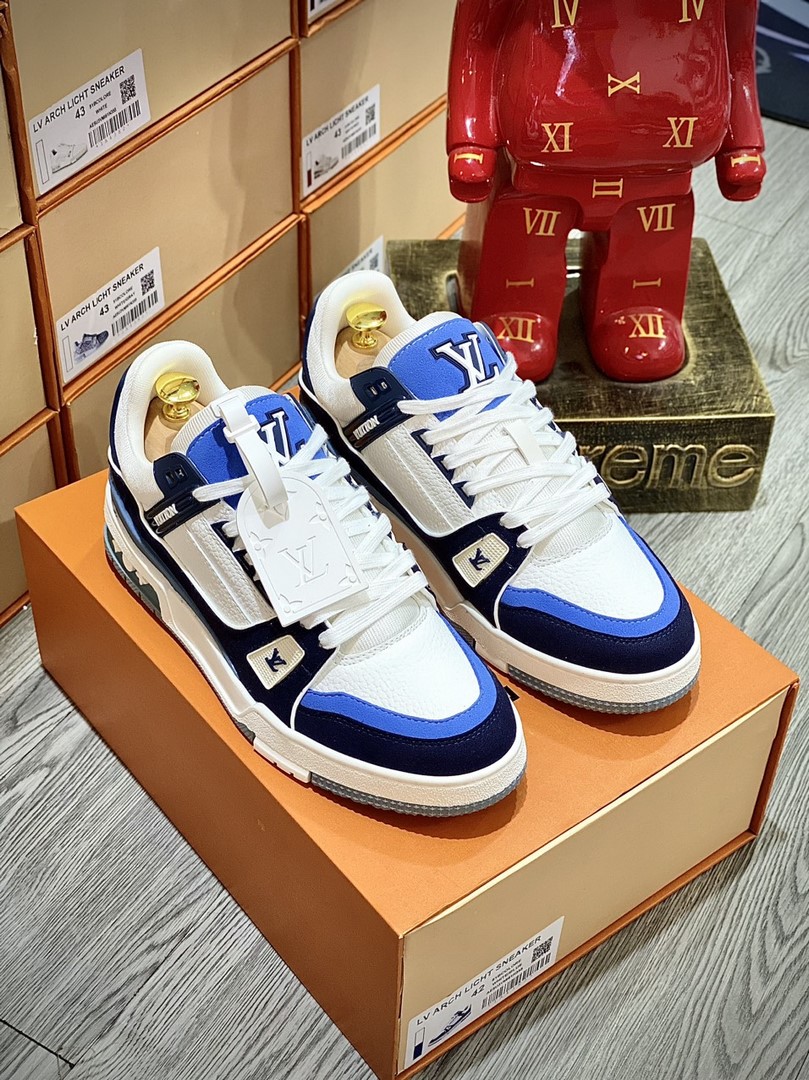 Giày Louis Vuition Trainer White Best Quality