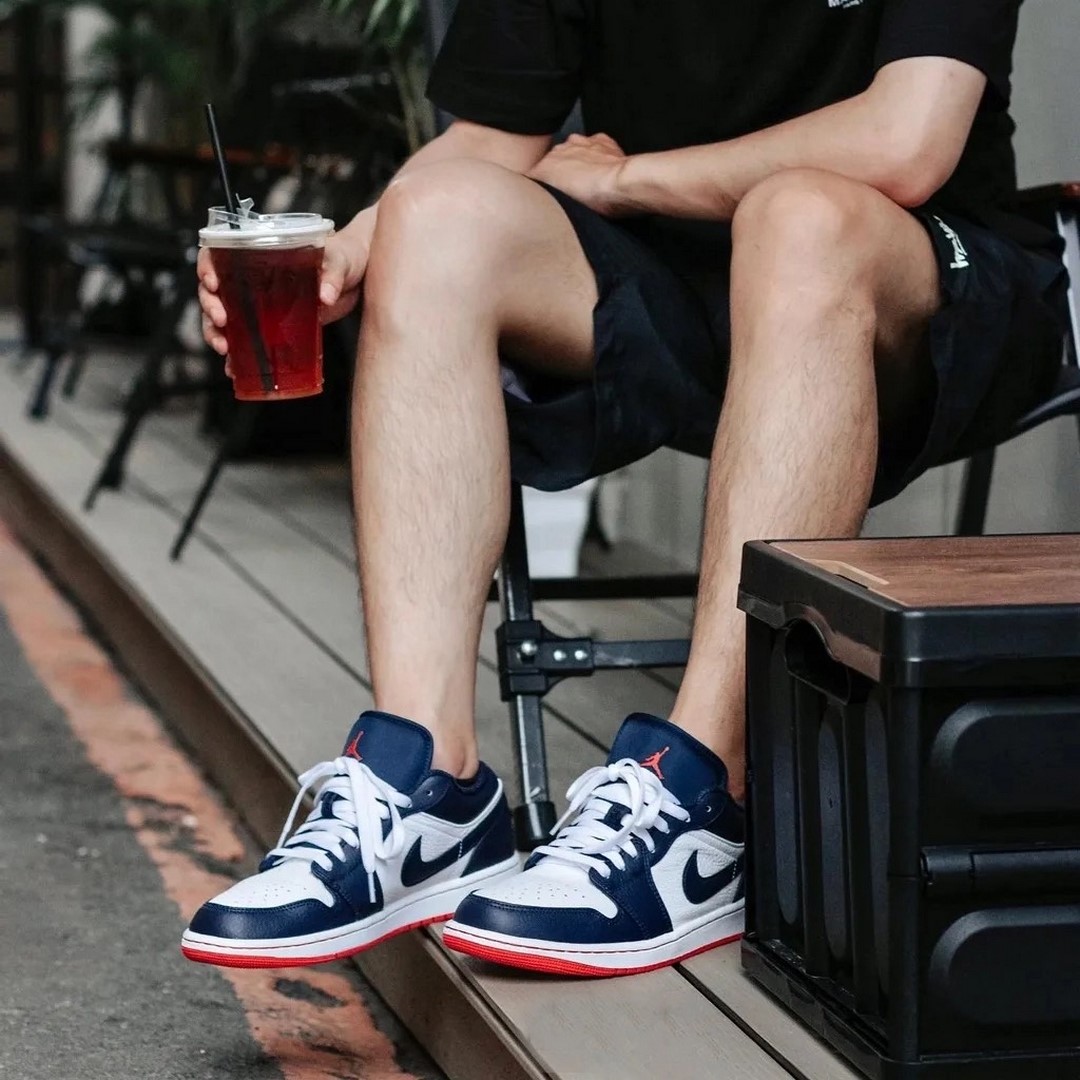 Giày Nike Air Jordan 1 Low Obsidian Ember Gloww Like Auth