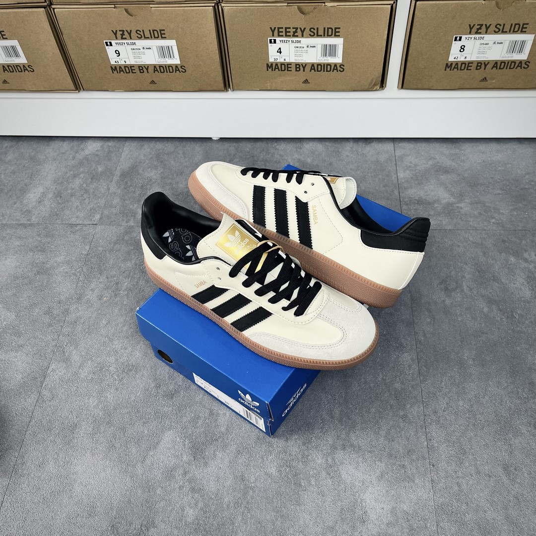 Giày Adidas Samba OG Cream White Sand Strata W Like Auth