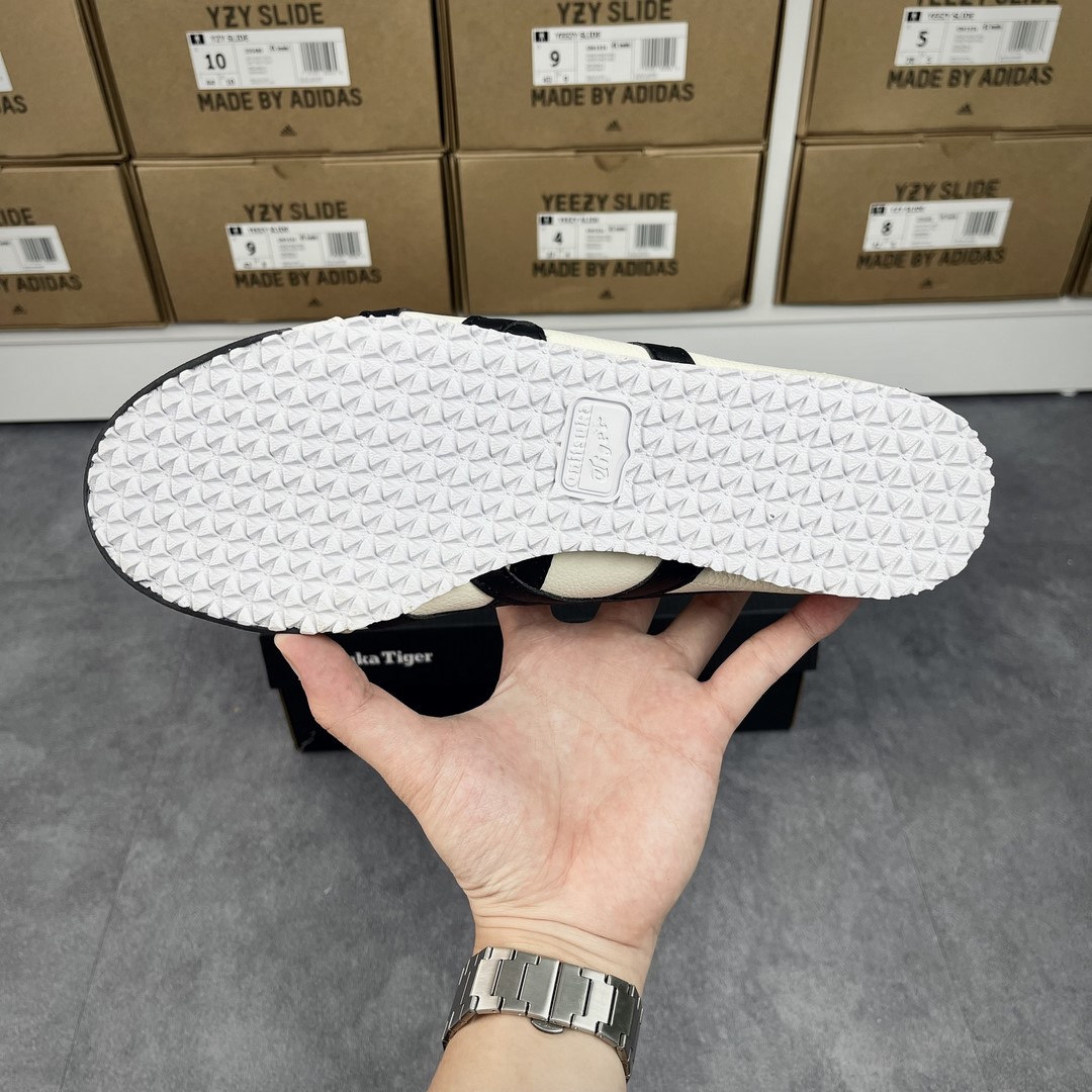 Giày Onitsuka Tokuten Tiger Mexico 66 Balck White Like Auth