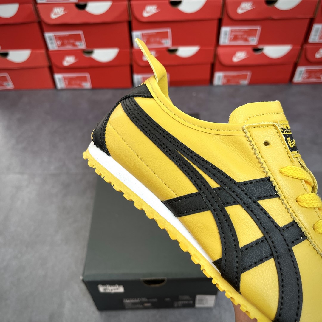 Giày Onitsuka Tokuten Tiger Mexico 66 Balck Yellow Like Authm