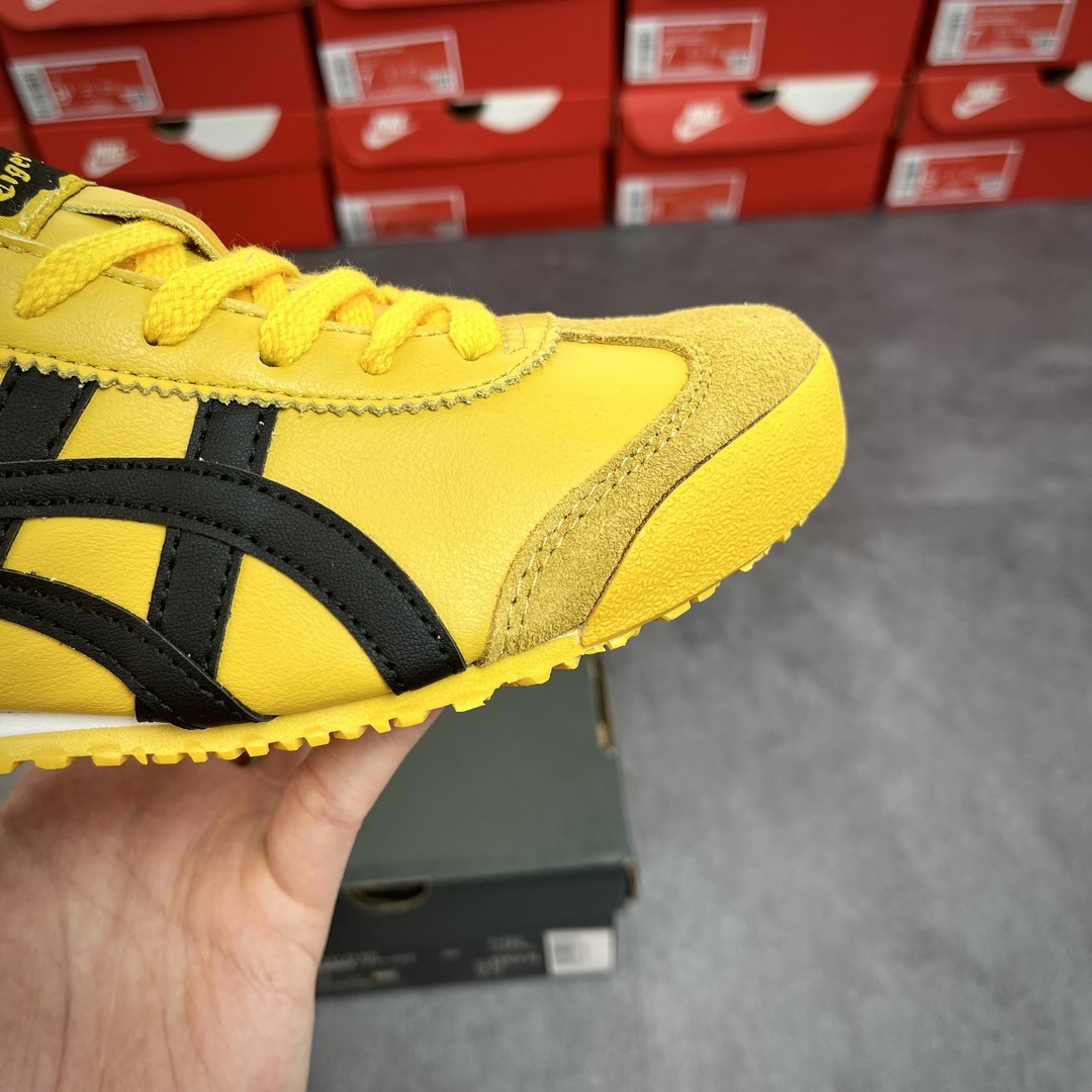 Giày Onitsuka Tokuten Tiger Mexico 66 Balck Yellow Like Authm