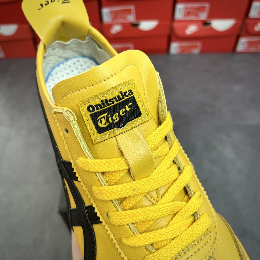 Giày Onitsuka Tokuten Tiger Mexico 66 Balck Yellow Like Authm
