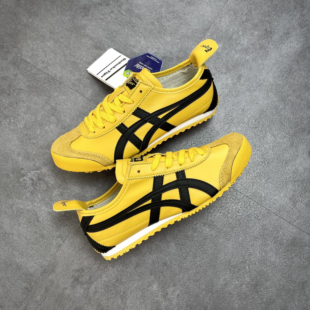 Giày Onitsuka Tokuten Tiger Mexico 66 Balck Yellow Like Authm