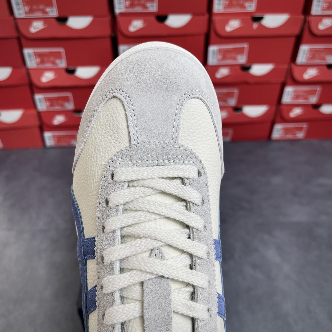 Giày Onitsuka Tokuten Tiger Mexico 66 White Blue Like Auth