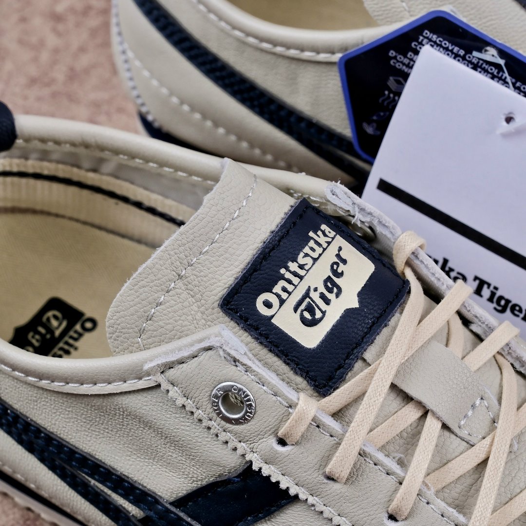Giày Onitsuka Tokuten Tiger Mexico 66 Balck White Like Auth