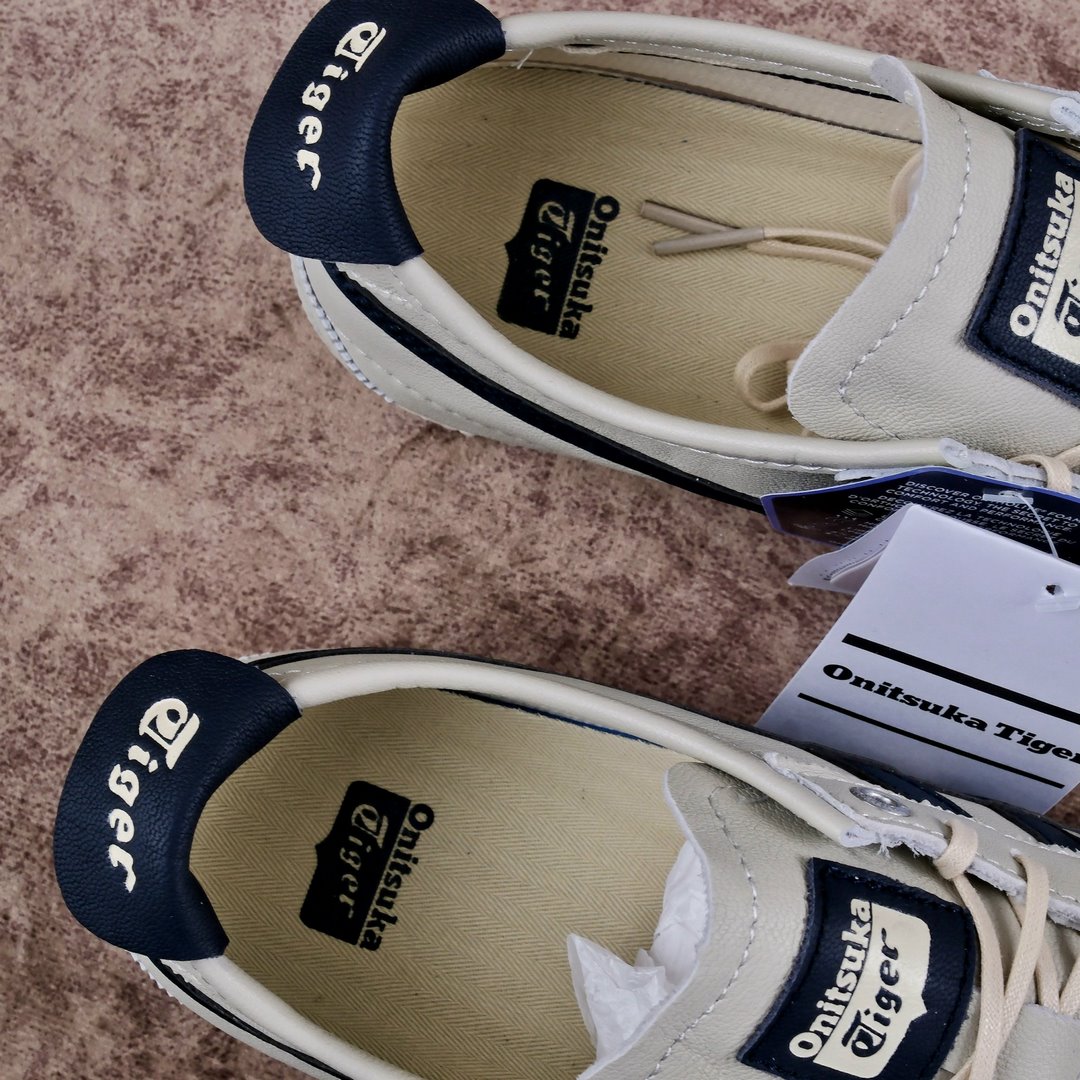 Giày Onitsuka Tokuten Tiger Mexico 66 Balck White Like Auth
