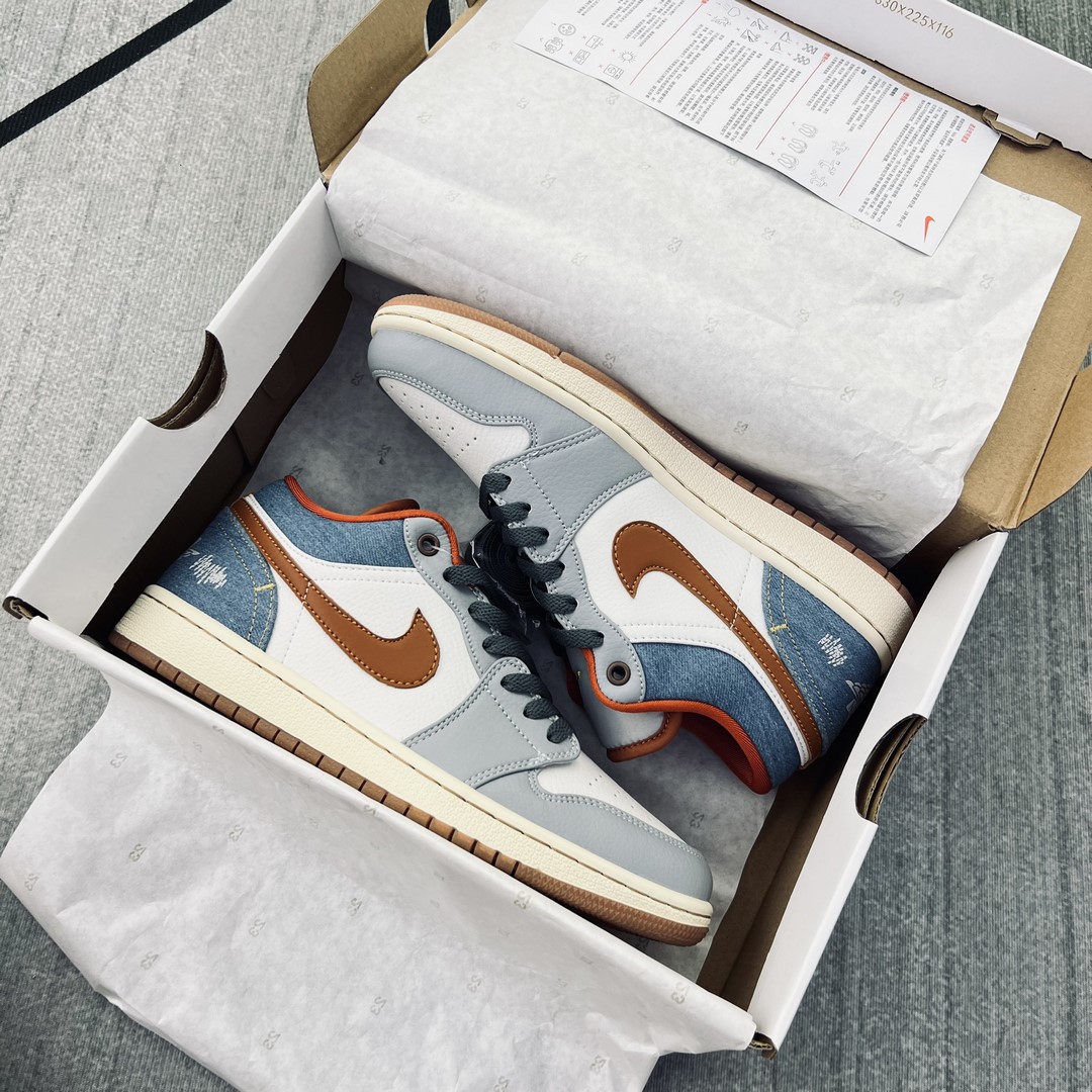 GIÀY NIKE AIR JORDAN 1 LOW ‘PHANTOM LIKE AUTH