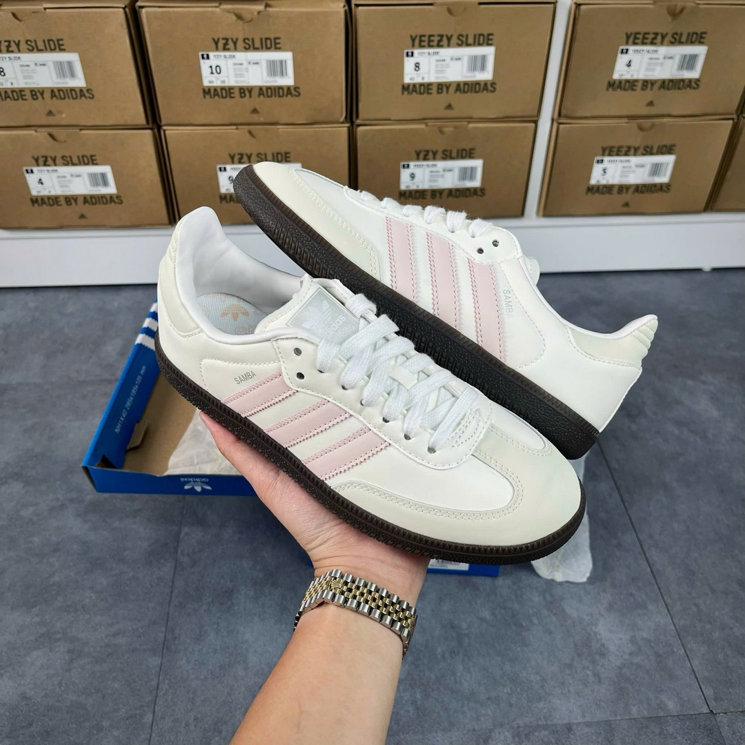 Giày Adidas Samba OG ‘Cloud White Wonder Quartz’ Best Quality