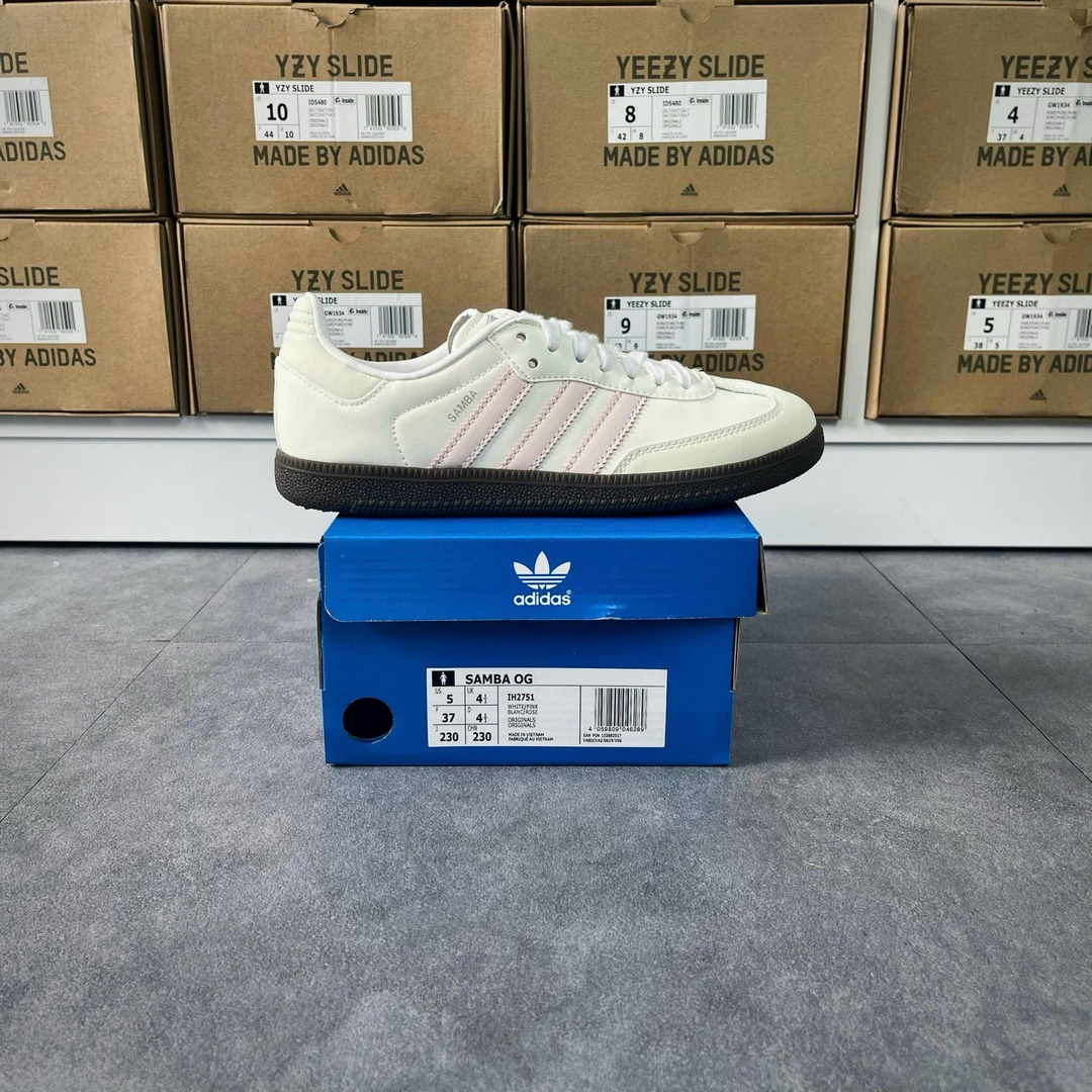 Giày Adidas Samba OG ‘Cloud White Wonder Quartz’ Best Quality