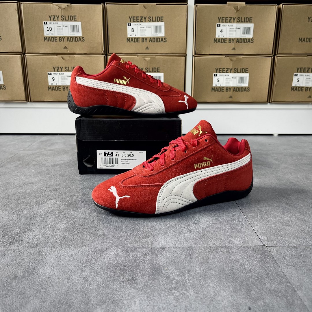 Giày thể thao Puma SpeedCat LS Red White Motorsport Casual