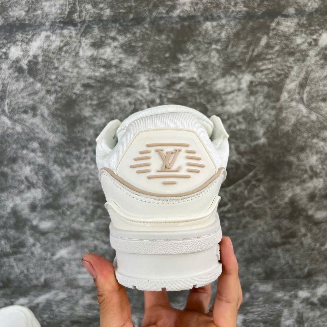 Giày Louis Vuitton Trainer Maxi White Trắng Best Quality