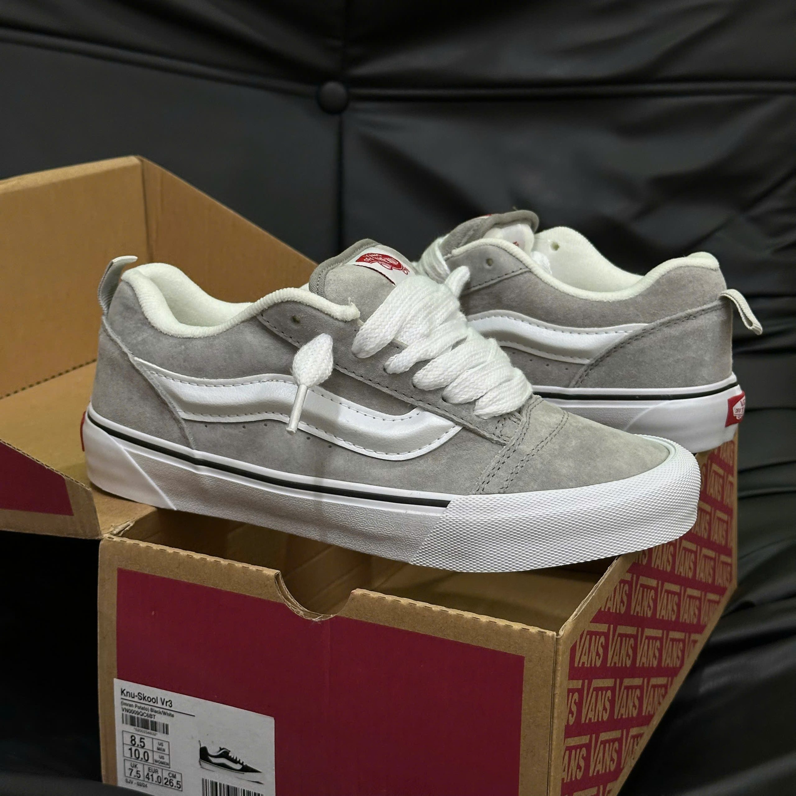 Giày Vans Knu Skool Franchise ‘Gray Like Auth