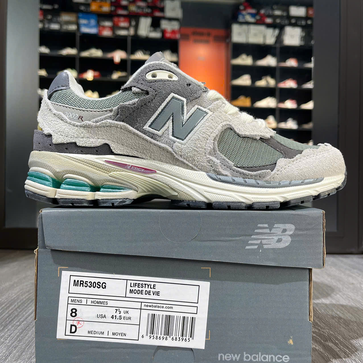 Giày New Balance 2002R ‘Protection Pack Rain Cloud’ Like Auth