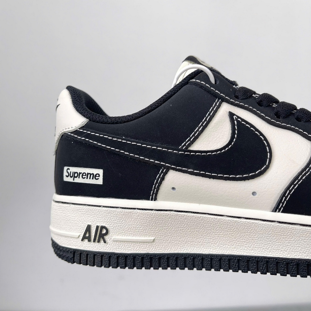 Giày Nike Air Force 1 Supreme Black White