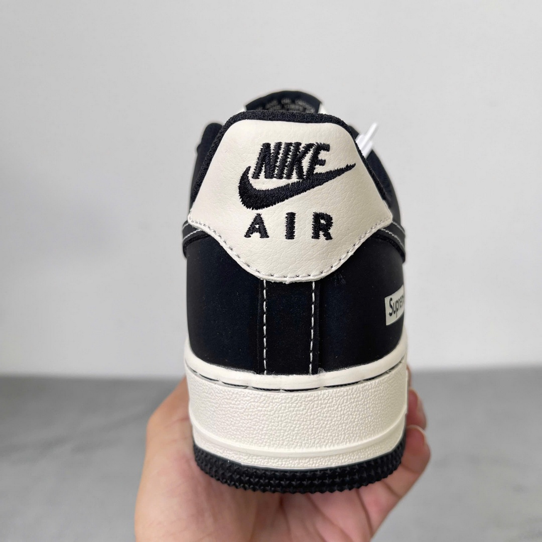 Giày Nike Air Force 1 Supreme Black White