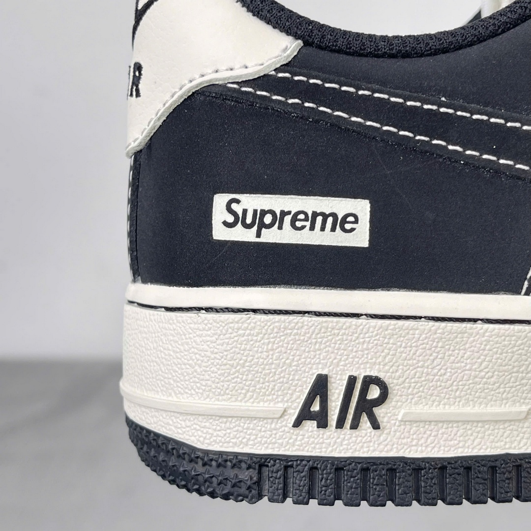 Giày Nike Air Force 1 Supreme Black White