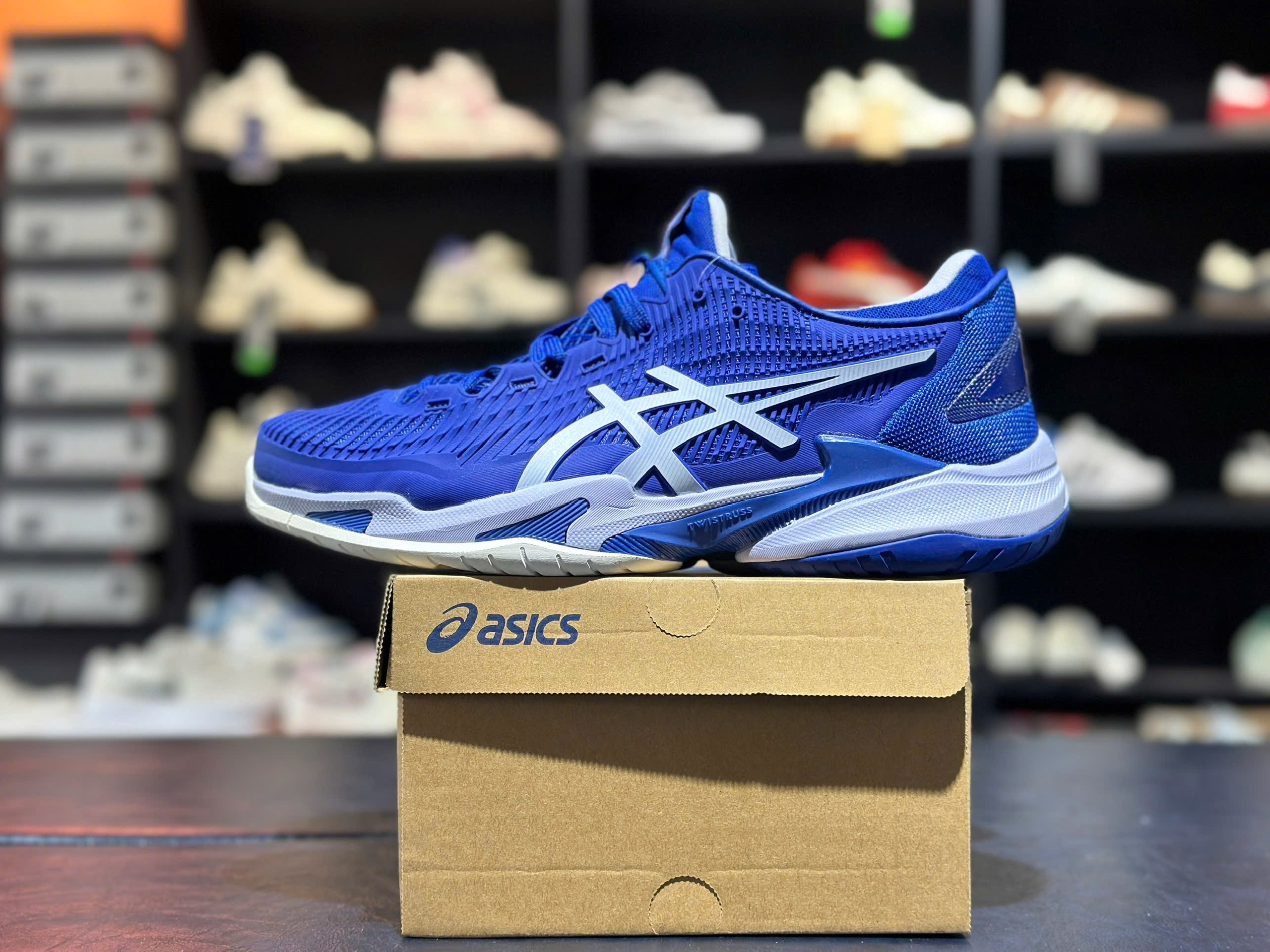 Asics Court FF 3 Novak Blue/Fresh Air [ Men ]