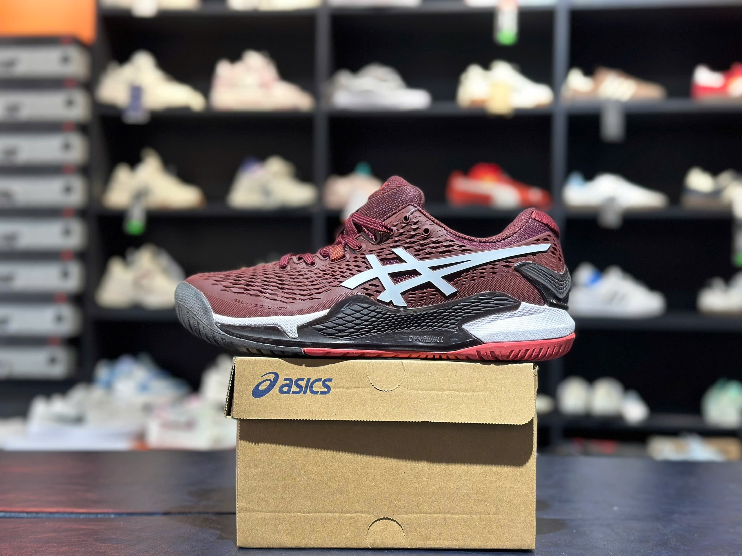 Giày Asics Gel Resolution 9 ‘Antique Red’
