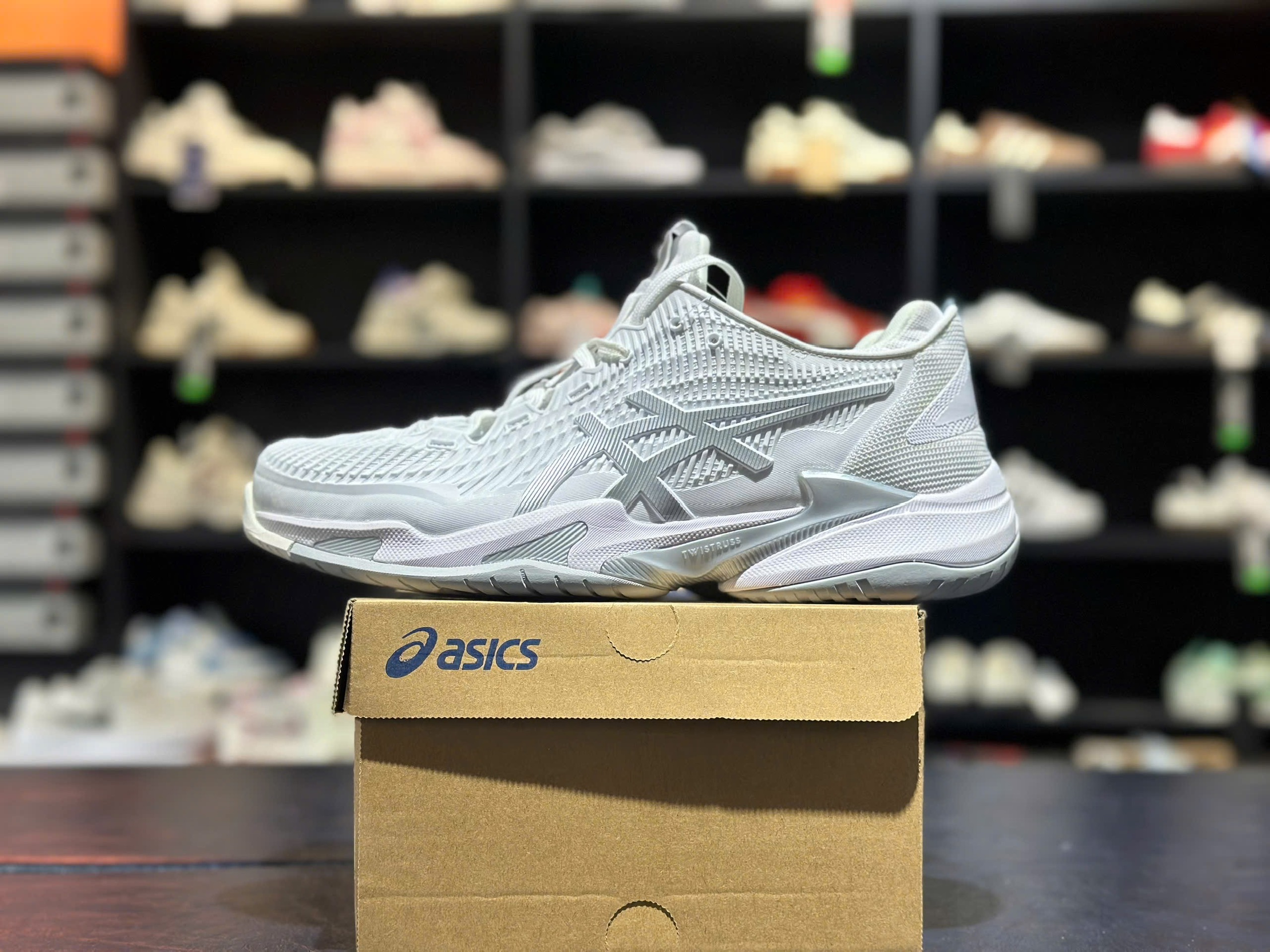 Giày ASICS Court FF 3 ‘White Pure Silver’